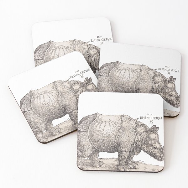 Item preview, Dürer's Rhinoceros designed and sold by RickE.