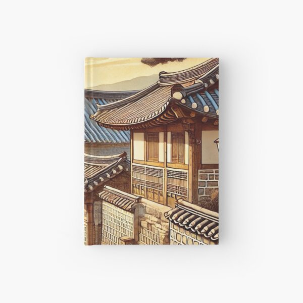Item preview, Seoul Bukchon Hanok Village designed and sold by unrealartwork.