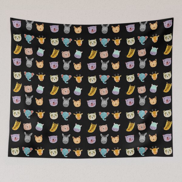 Item preview, Cute Animal Face - Animal Lovers designed and sold by patternjp.