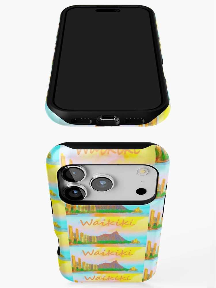 Thumbnail 3 of 4, iPhone Case, Diamond Head In Color VIII designed and sold by R-F-B.