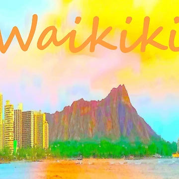 Artwork thumbnail, Diamond Head In Color VIII by R-F-B