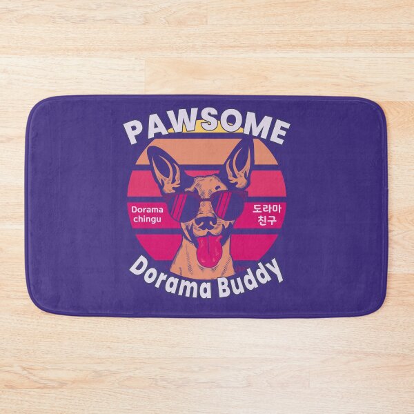 Item preview, Pawsome Dorama Buddy Sunset Dog Art designed and sold by KGlam.