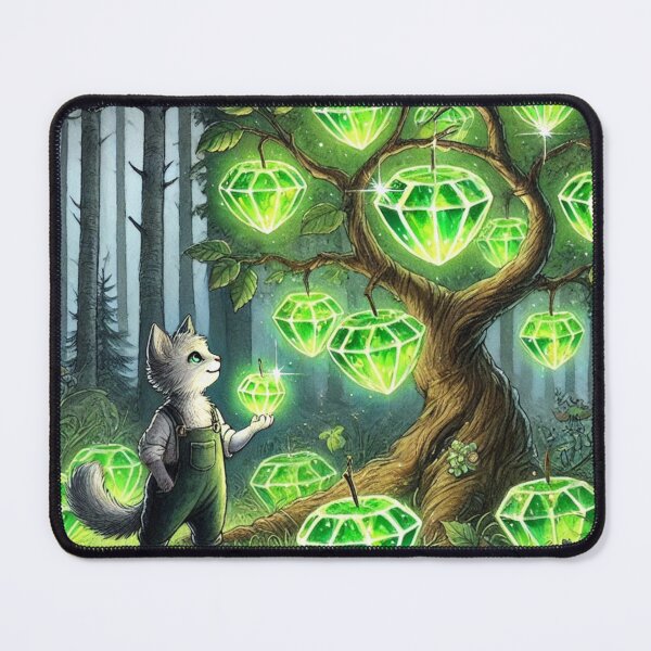 Item preview, Gem tree-green designed and sold by II0FU5.