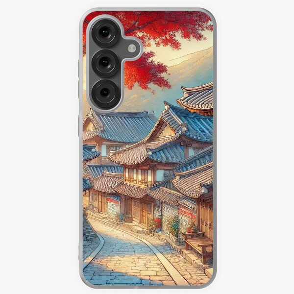 Item preview, Seoul Bukchon Hanok Village designed and sold by unrealartwork.