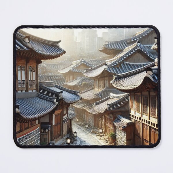 Item preview, Seoul Bukchon Hanok Village designed and sold by unrealartwork.