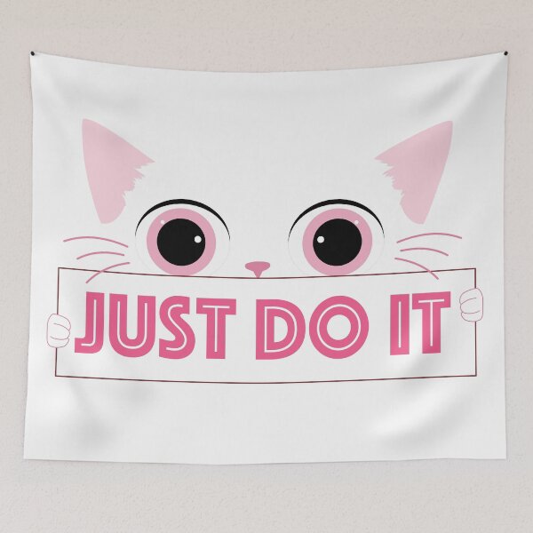 Item preview, Just do it! Cat Kiki designed and sold by zirca31.