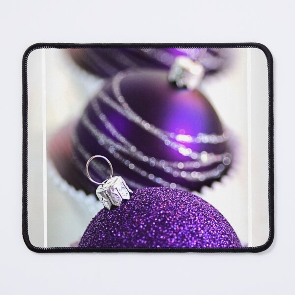 Item preview, Merry Christmas - Purple Baubles designed and sold by Joy Watson - Natural Light Photography .