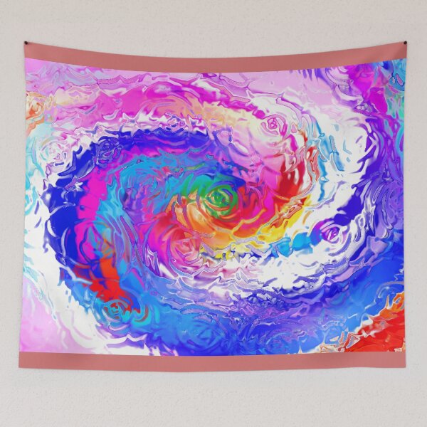 Item preview, Abrstract Swirl Through Glass Chaos designed and sold by shakespeare1212.