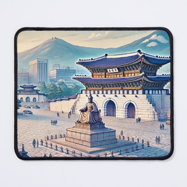 Item preview, Gwanghwamun Square in Seoul, South Korea designed and sold by unrealartwork.