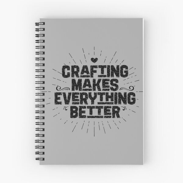 Item preview, "Crafting Makes Everything Better: DIY, Handmade Fun for Craft Addicts" designed and sold by artworkathome.