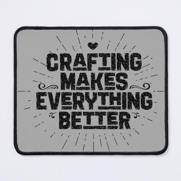 Item preview, "Crafting Makes Everything Better: DIY, Handmade Fun for Craft Addicts" designed and sold by artworkathome.