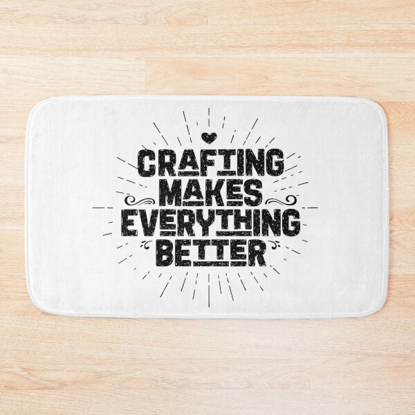 Item preview, "Crafting Makes Everything Better: DIY, Handmade Fun for Craft Addicts" designed and sold by artworkathome.