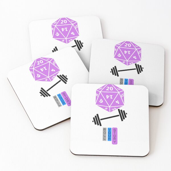 Item preview, Roll your Story D20 strength check designed and sold by fiabug.