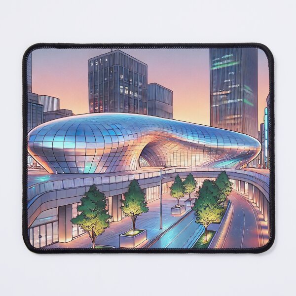 Item preview, Dongdaemun Design Plaza designed and sold by unrealartwork.