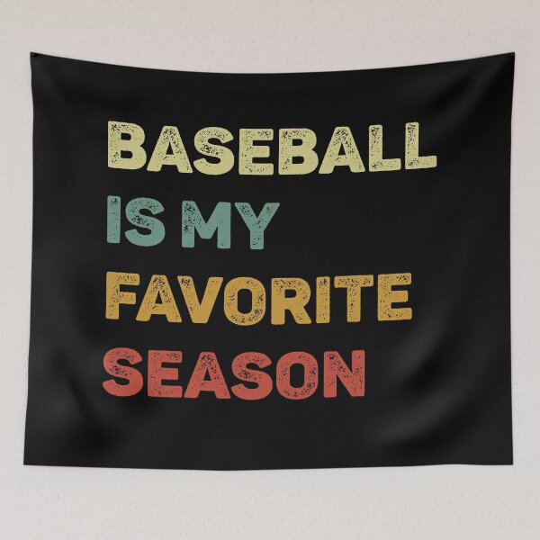 Item preview, Baseball Is My Favorite Season Retro designed and sold by WhistleCloset.