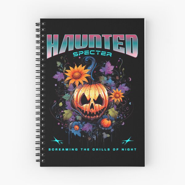 Item preview, Haunted Specter - Scary Halloween Pumpkin with Flowers designed and sold by Taans-Creation.