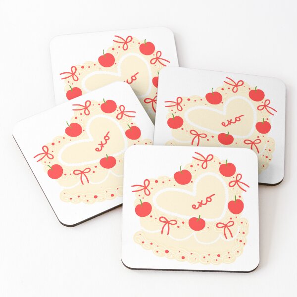 Item preview, EXO Vintage Cherry Cake designed and sold by simon's  heart ♡.