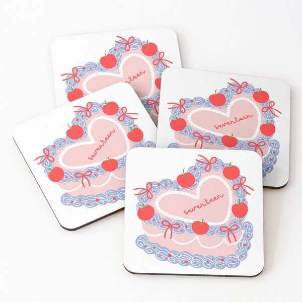 Item preview, SEVENTEEN Vintage Cherry Cake designed and sold by simon's  heart ♡.