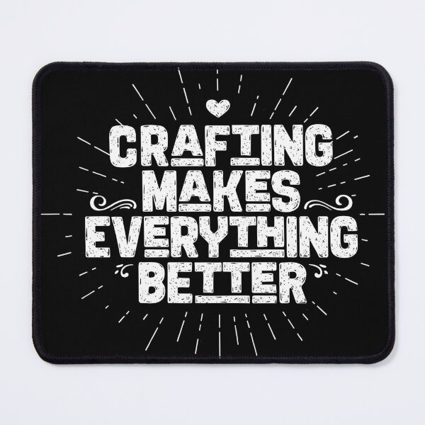 Item preview, "Crafting Makes Everything Better: DIY, Handmade Fun for Craft Addicts" designed and sold by artworkathome.