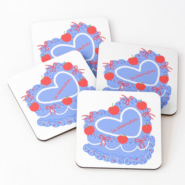 Item preview, LE SSERAFIM Vintage Cherry Cake designed and sold by simon's  heart ♡.