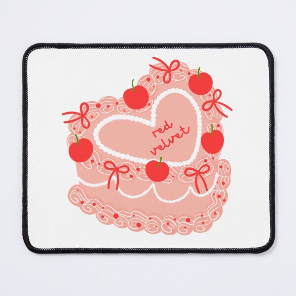 Item preview, RED VELVET Vintage Cherry Cake designed and sold by simon's  heart ♡.