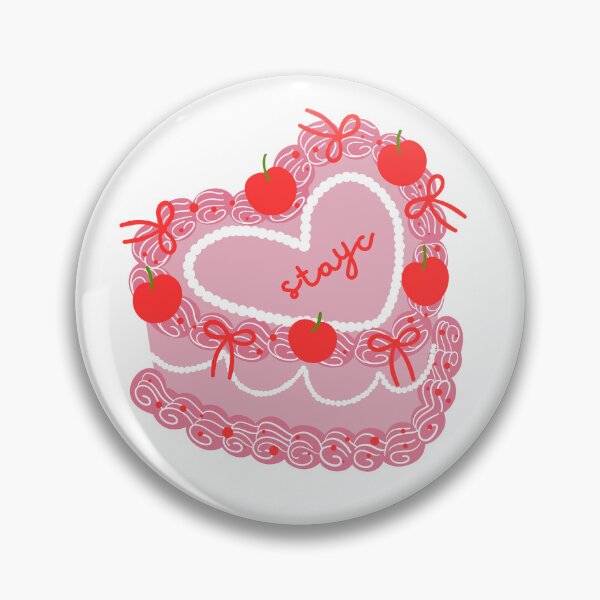 Item preview, STAYC Vintage Cherry Cake designed and sold by simon's  heart ♡.