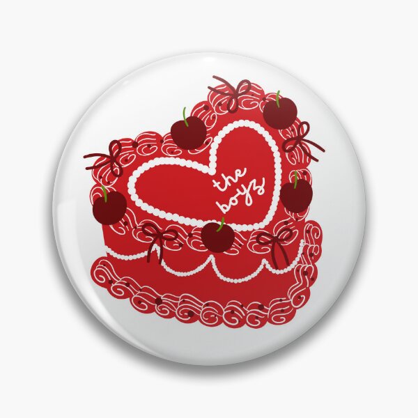 Item preview, THE BOYZ Vintage Cherry Cake designed and sold by simon's  heart ♡.