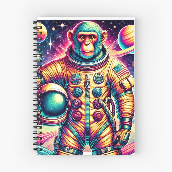 Item preview, Monkey in Astronaut Suit designed and sold by unrealartwork.
