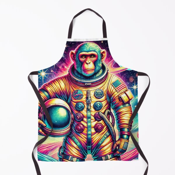 Item preview, Monkey in Astronaut Suit designed and sold by unrealartwork.