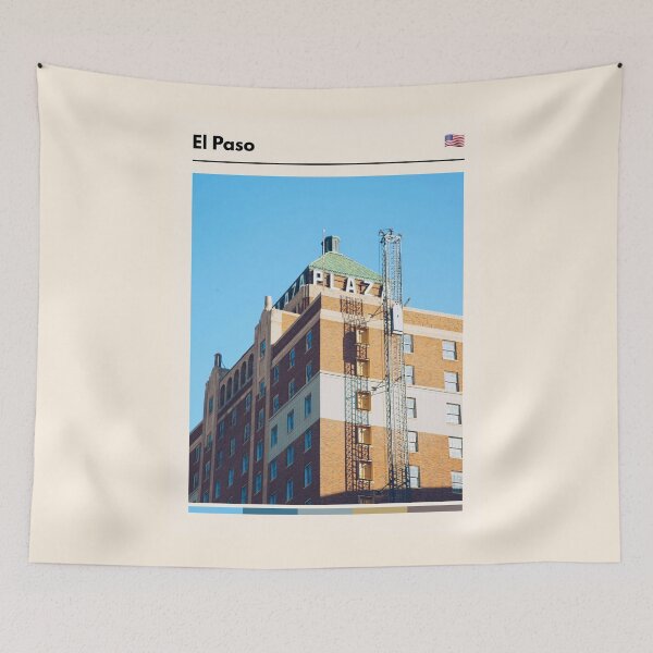 Item preview, Visit El Paso, Texas (Travel The World) designed and sold by RabbitK.