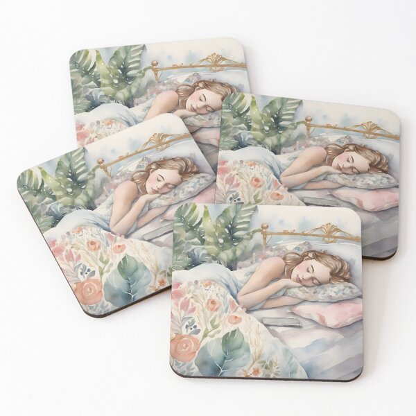 Item preview, Comfy Sleeping Girl designed and sold by Shopatmarlow.