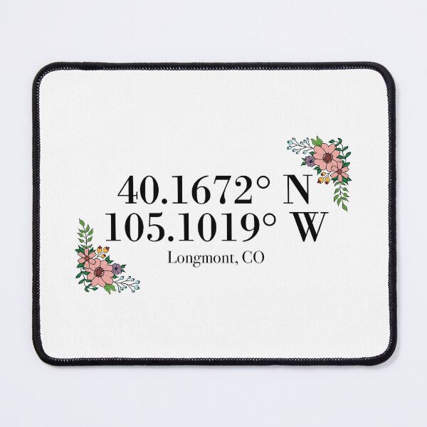 Item preview, Longmont, CO Coordinates designed and sold by mynameisliana.