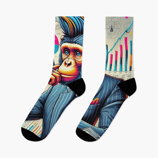 Item preview, Thinking Monkey Financial Market designed and sold by unrealartwork.
