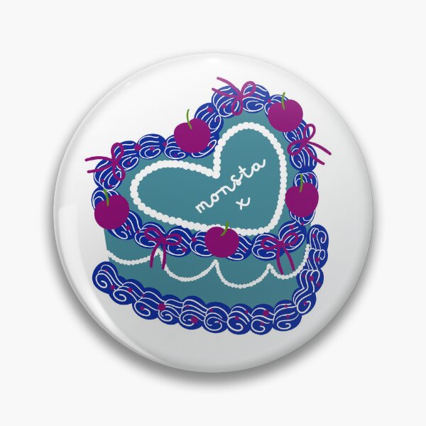 Item preview, MONSTA X Vintage Cherry Cake designed and sold by simon's  heart ♡.