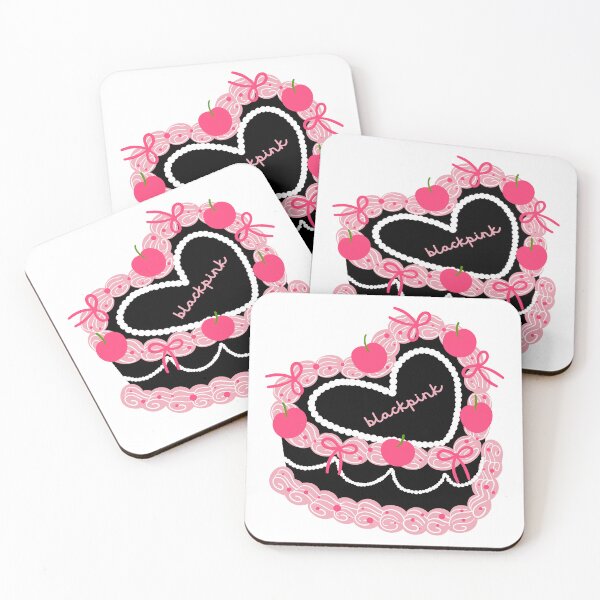 Item preview, BLACK PINK Vintage Cherry Cake designed and sold by simon's  heart ♡.