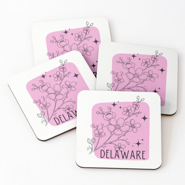 Item preview, Delaware State Flower Peach Blossom Classic T-shirt Sticker designed and sold by ThinkNature!.