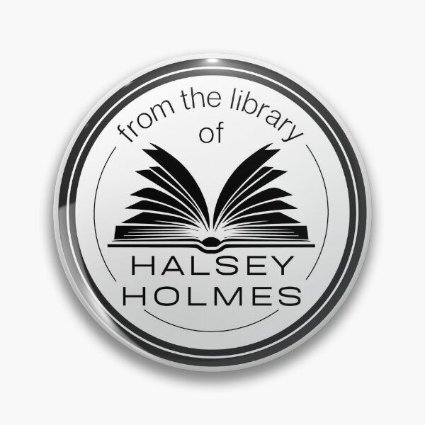 Item preview, From the Library of Halsey Holmes designed and sold by TheBookBarista.