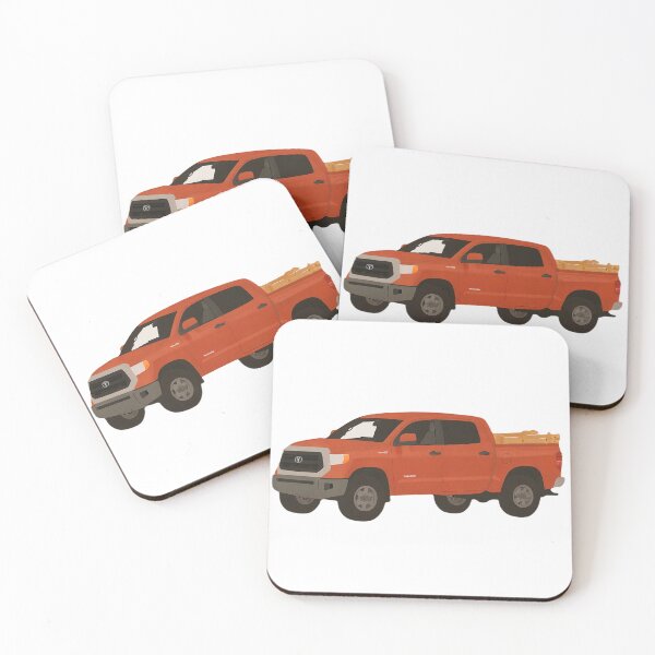 Item preview, Red Tundra Truck designed and sold by ZvezdaStar.