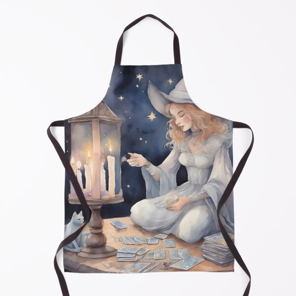 Item preview, White Witch Practicing Magic designed and sold by Shopatmarlow.