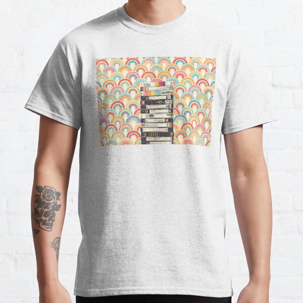 VHS & Rainbows Classic T-Shirt