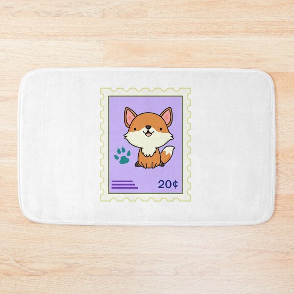 Item preview, Kawaii Fox Stamp designed and sold by kawaiilife.