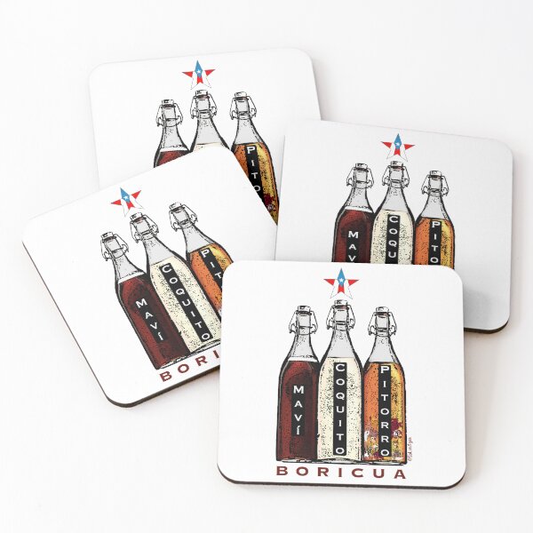 Item preview, Boricua Mavi, Coquito, Pitorro Puerto Rico Traditional Drinks designed and sold by SoLunAgua ..
