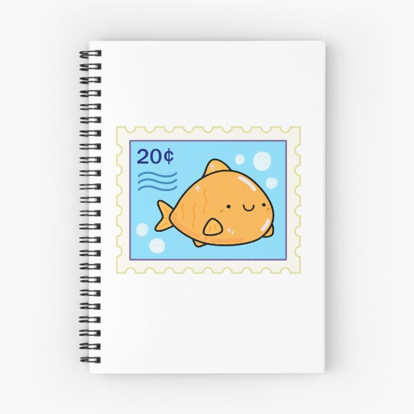 Item preview, Kawaii Fish Stamp designed and sold by kawaiilife.