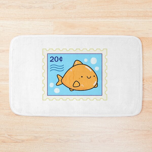 Item preview, Kawaii Fish Stamp designed and sold by kawaiilife.
