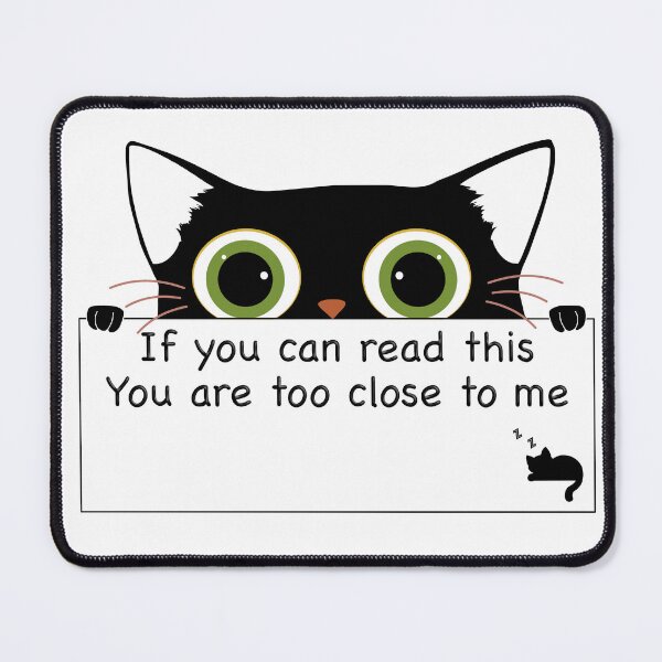 Item preview, Too close! Cat BoBo designed and sold by zirca31.