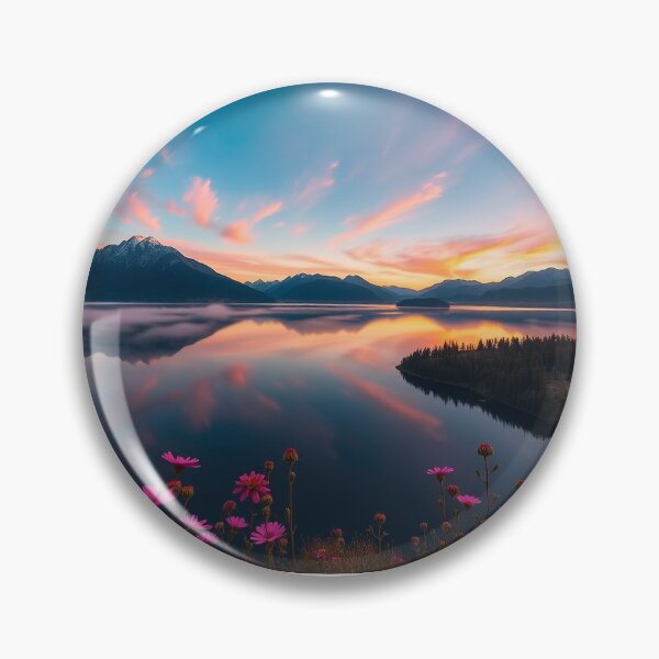 Item preview, Sunrise at Tranquil Lake designed and sold by ROCOpedro.