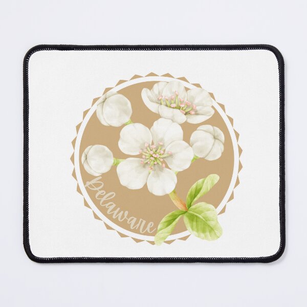 Item preview, Delaware State Flower Peach Blossom Classic T-shirt Sticker designed and sold by ThinkNature!.