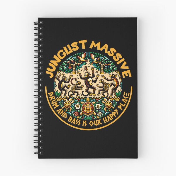 Item preview, JUNGLIST  - DNB Happy Place Monkeys (Yellow)  designed and sold by Discothreadz.