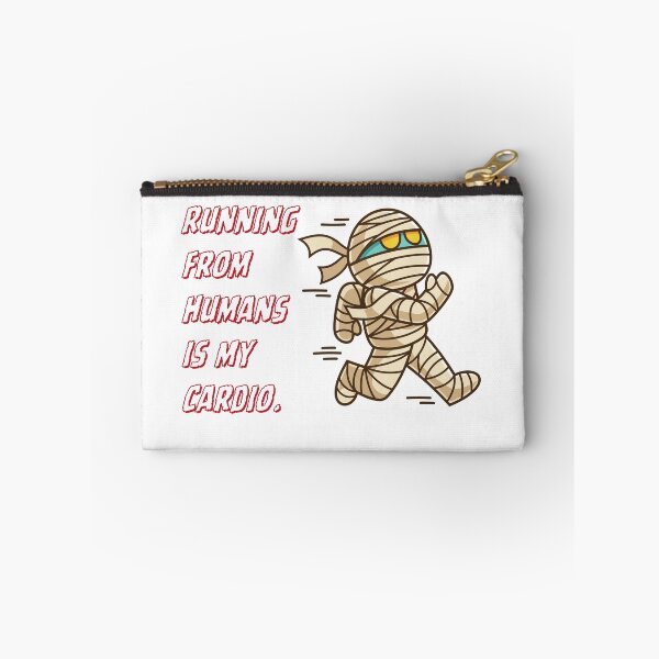 Item preview, Running From Humans Is My Cardio Halloween mummy designed and sold by Trendzset.