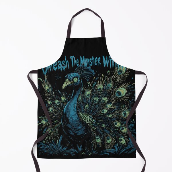Item preview, Zombie Animal : Creepy Peacock designed and sold by Eksama Design.